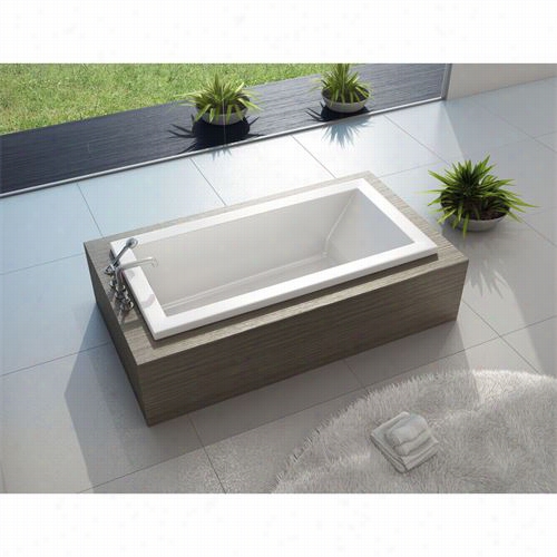 Maax 103553-104 Kava 66"&quo; X 36"" Combo True Whirlpool And Aerofeel Soaking Tub