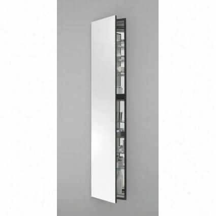 Robern Mf16d6f21re M Series 15-1/4""w X 6"quot;d Single Door Right Hinged Cabinet In White With Electric