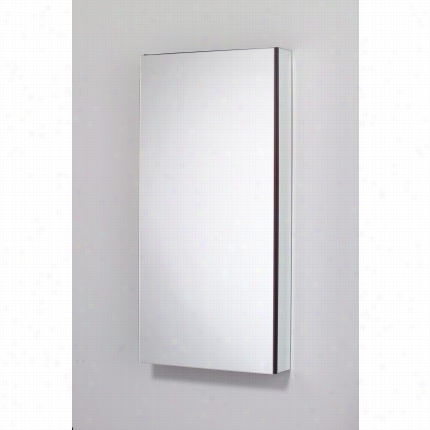 Robern M2p0d4fpltv  Mseries 4"q&uot;d Left Hingged Flat  Plain Mirror Cabnet