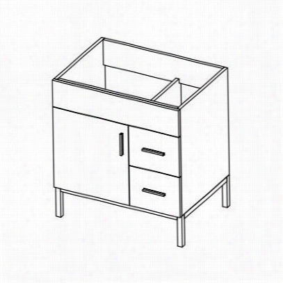 Empire Indusries Ds30-12 Daytoa 31"&quo;t One Door And Two Right Side Drawers Vanity For 31&uot;" X 22"" Top
