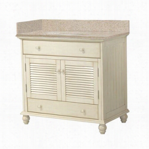 Foremost Ct Aa Cottage 3&7quof;q&uot;w X 22""dv Anity In Antique White - Vanity Top Included