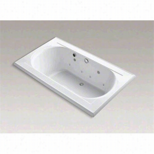Kohler K-1418-ct Memoirs 72"" ; X 42"" D Rop-in Effervescence Whirlpool With Relax Experience
