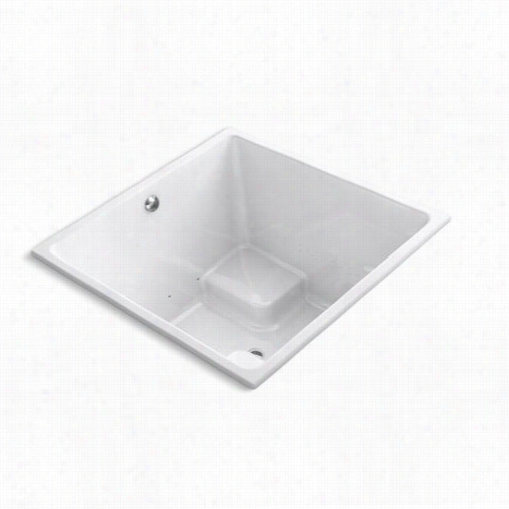 Kohler K-1969-g Undercsore Drop In Cube Jetted Bath Tub With Bubble Massage