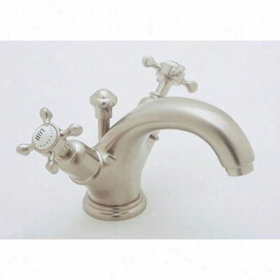 Rohl U.3626x Perfin And Rowe Single Hole High Neckk C Sput Centerset With Cross Handles