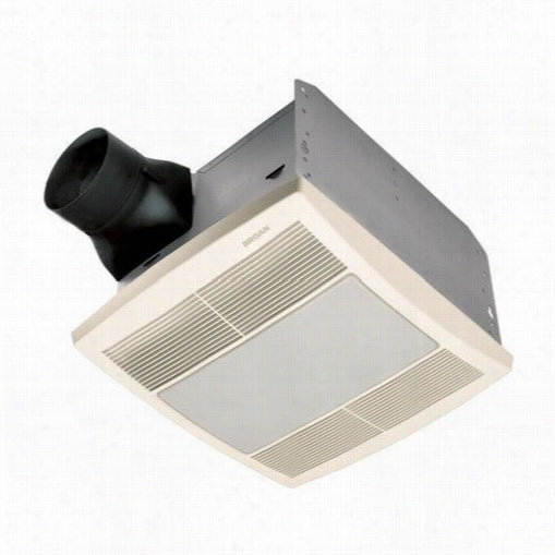 Broan Tr080l Ultra Silent Qt Series8 0 Cfm Ffan/incandescent Light/night Whitish