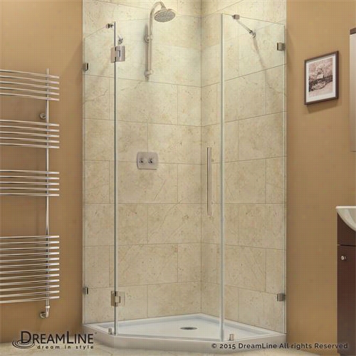 Dreamline Shen-2238380 Prismlux 38""w X 38""d Xx 72""h Hinged Shower Nclosure