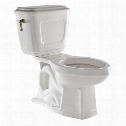 Rohl U.kit133-tcb Victorian Elongated Clos Couled Water Closet In Tuscan Barss