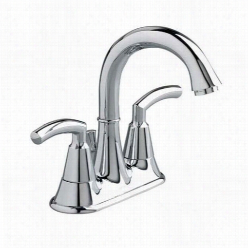 American Ensign 7038.201.002 Tropic Two Handle Centerset Bathroom  Faucet In Polished Chrome