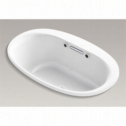 Kohper 5714-gcw Underscore 60&"" X 36"" Oval Drop-in Bubblemassage Air Bath With Bask Heated Surface And Chromatherapt