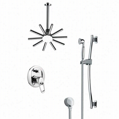Remer By Nameek's Sfr7088 Rendino Sleek Swer Faucet Set In Chrome In The Opinion Of 30""h Shower Slid Dbar