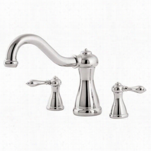 Pfister Rt6-5mxc Marielle Deck Mounted Roman Tub Faucet I Chrome