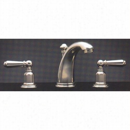Roh Lu.3760l-2 Conduct Free Compliant Three Hovel High Arcs Pout Widesread Bathroom Faucet With Lever Handles