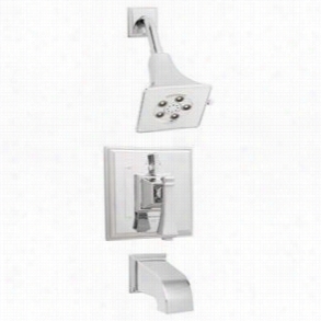 Speakman Sm8430-p Rainier Ppressure Balanced Valve Trim With Diverter, Shower Hewd, Tub Soput And Roubh In Valve