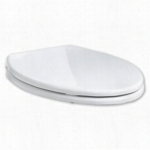 American Standard 5281.110.020 Cadet Round Front Toilet Seat In White