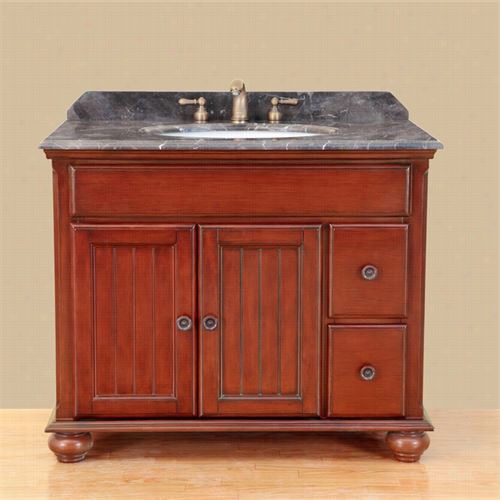 Bosconi T-3743 39"" Classic Si Ngle Vanity - Vanity Top Included