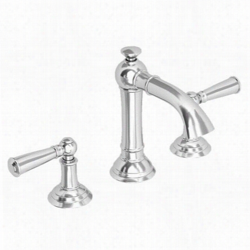 Newport Brass 2410 Widespread Bathroom Faucet With Lever Handles Tall Country Base