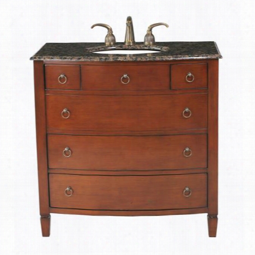 Stufurhome Gm-2201-36 August Ine 36"" Siingle Sink Bathroom  Vanity - Vanity Top Included