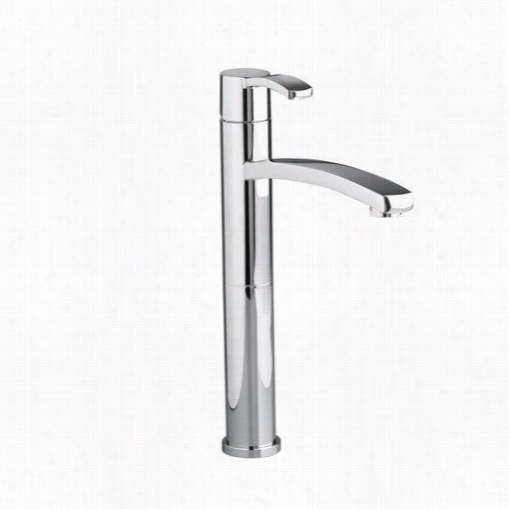 American Standard 7430.152.002 Berwick Isngle Handle Bwthroom Vessel Faucet In Chrome