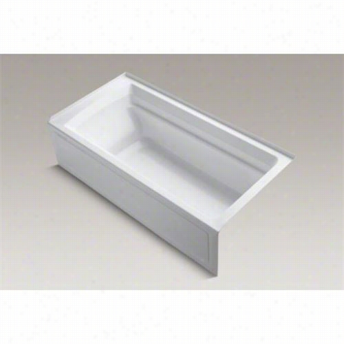 Kohler K-1124-vbra Archer 72"" X 36"" Alcove Btah Wity Vibracoustic Techology And Right Hand Drain