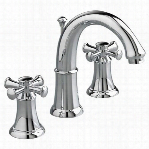 Americans Tanard 7420.821.002 Portsmouth 2 Cross Widespread Bathroom Faucet In Polished Chrome