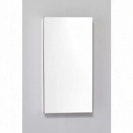Robern Tm16d6f21re M Seriees 6"" Single Door Right Hinged Cabinet In White With Electrical