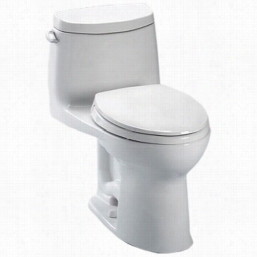 Toto Ms604114cefrg-01 Ultramxa Ii One- Piece Toilet, 1.28gpf Rgiht Hand Trip Lever