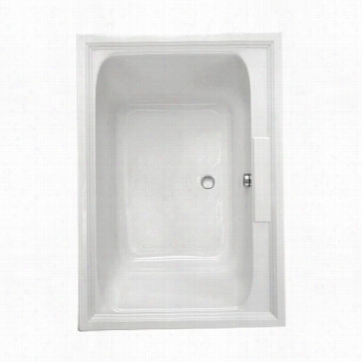 American Standard 2748.068ck2.020 Town Square 60&quor;"x42"" Everclean Air Drop-in Tub In White