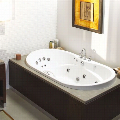 Maax 102863-094 Living 60"" X 42"" Combo Hydromad And Aerofeel Soaaking Tub