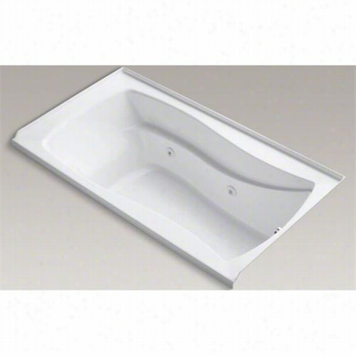Kohler K-1224-rw Maripos A 66"" ;x 63"" Alcove Whirlpool Bath With Integral Tilee Flange And Right Hand Drain