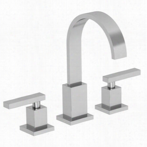 Newport Brass 20440 S Ecant Double Handle Widespread Bathroom Faucet With Metal Lever Hhandles