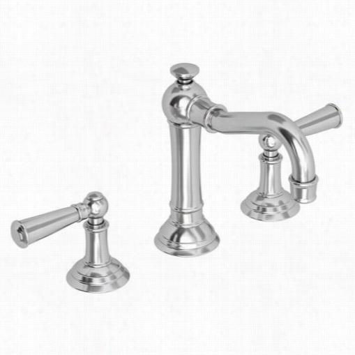 Newport Brass 2470 Widespread Bathroom Faucet With Ountry Base And Lever Handles