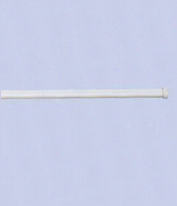 Flat Spring Tension Rod  - White - 8&qut;" - 11