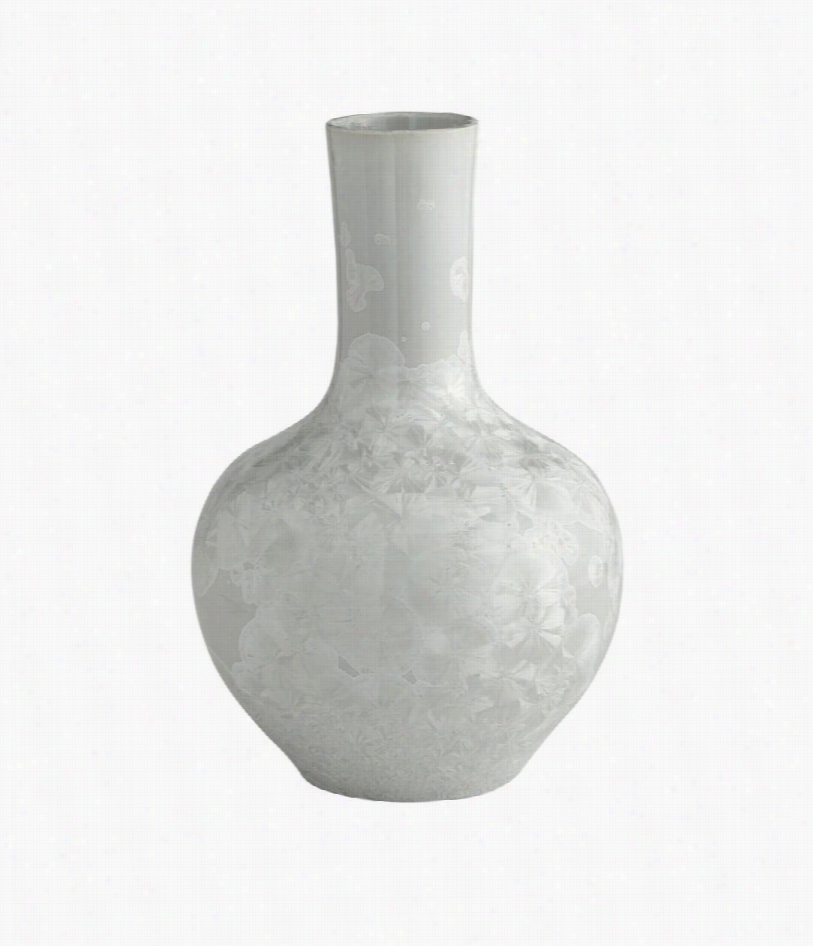 Miramar China Vase - White