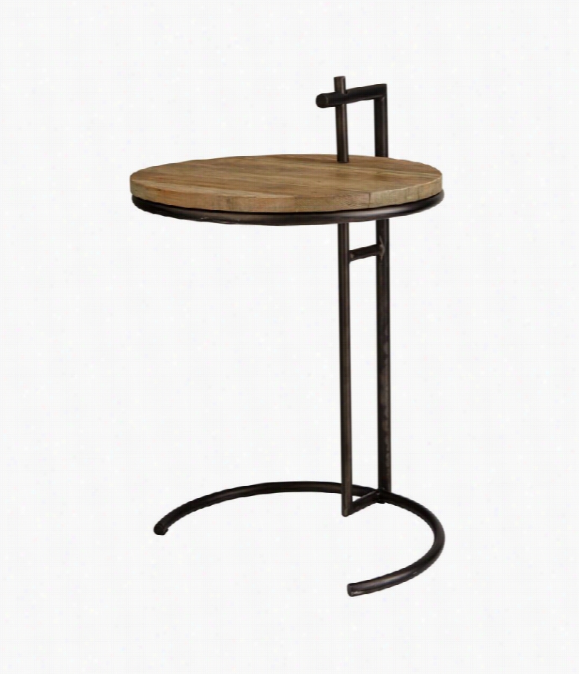 Norfolk Side Table - Iron/wood