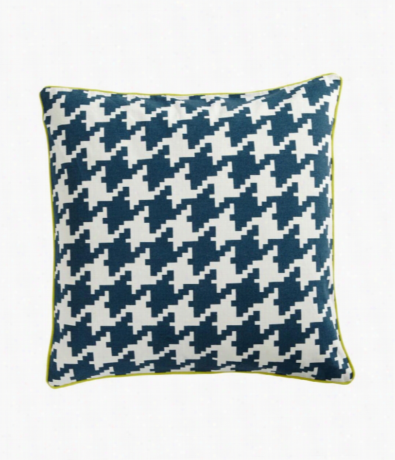 Princeton Pillow - Blue - 18"" Square