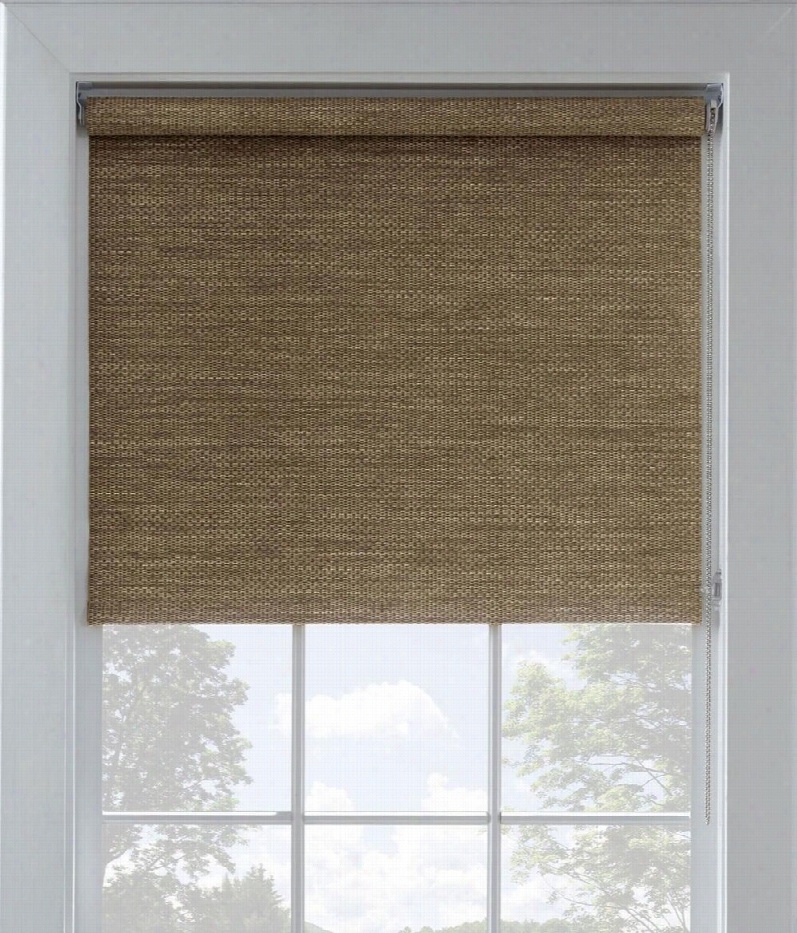 Textured Woven Shade - Cocoa - 24"" W