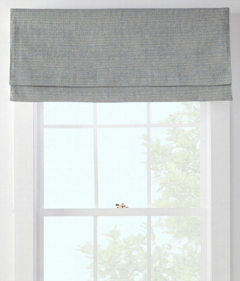 Tivoli Lined Faux Roman Shade - Capri - 27&q Uot;" W