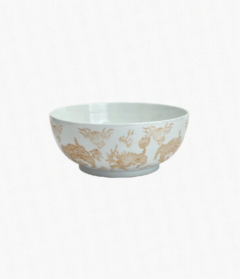 Turin Porcelain Hollow - Gold