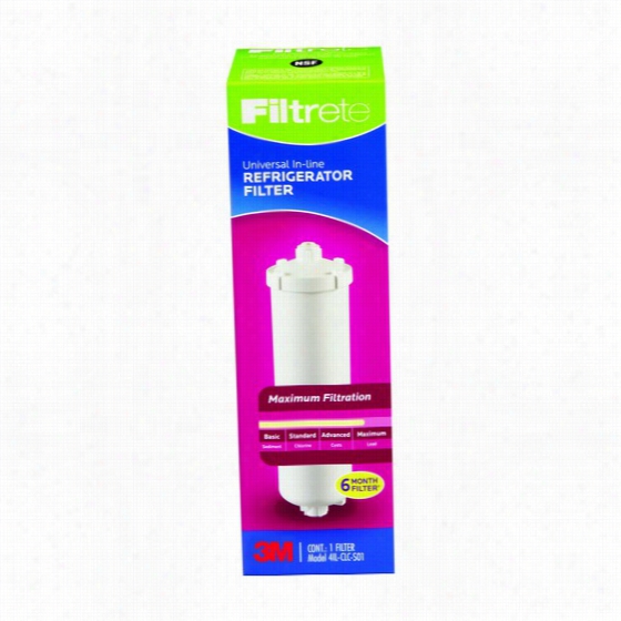 4il-clc-s01 3m Filtrete Inline Refrigerator Water Filteer