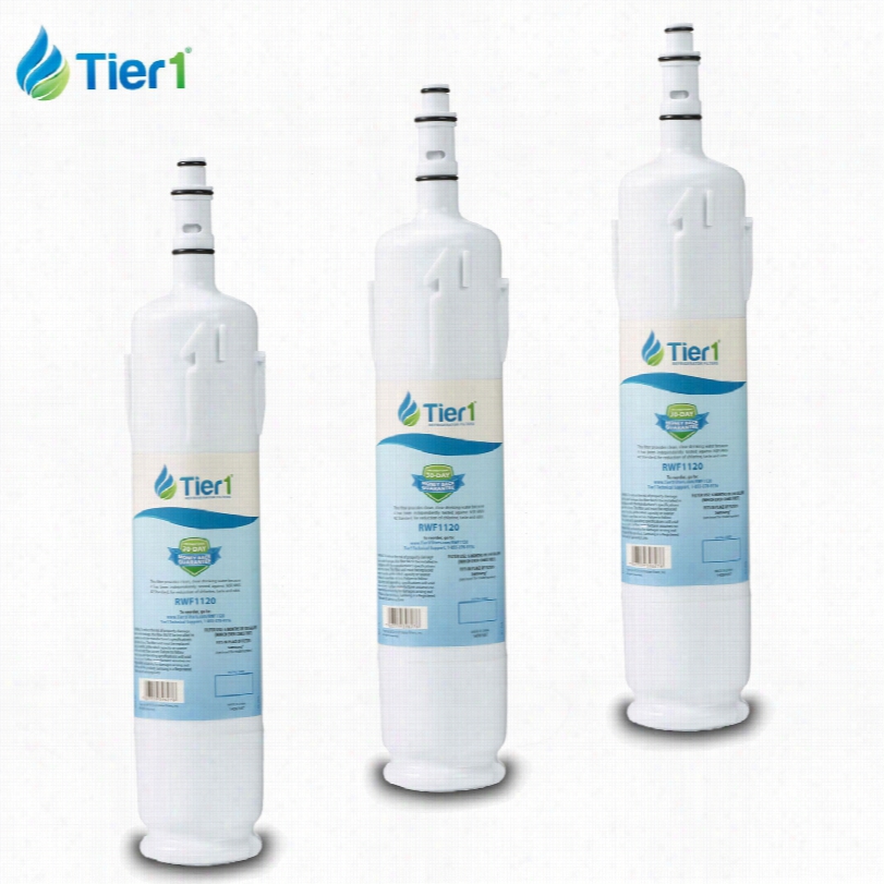 Da29-00012b Samsung Copmarable Refrigerator Water Filter Replacement By Tier1 (3-pack)