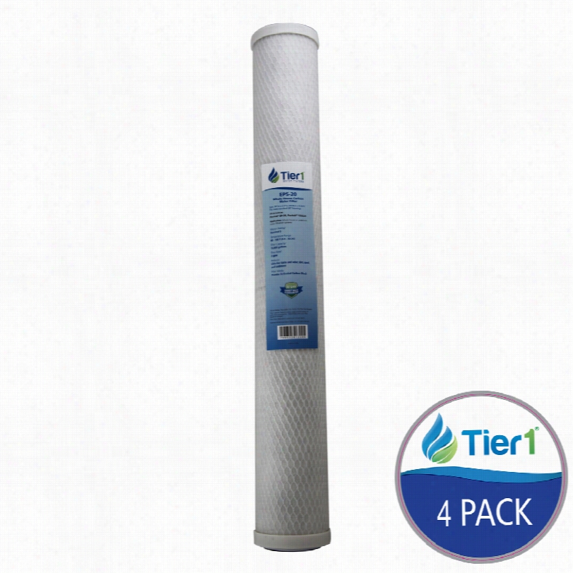 Ep5-20 Row1 Carbon Block Water Filter (4- Pack)