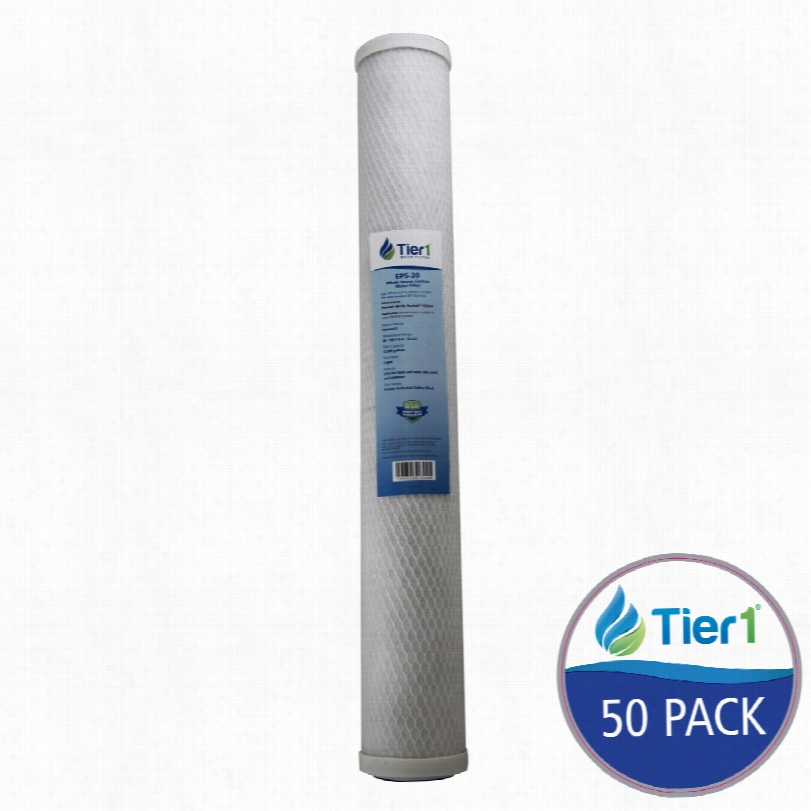 Ep5-20 Tier1 Carbon Block Water Filter (50-pack)