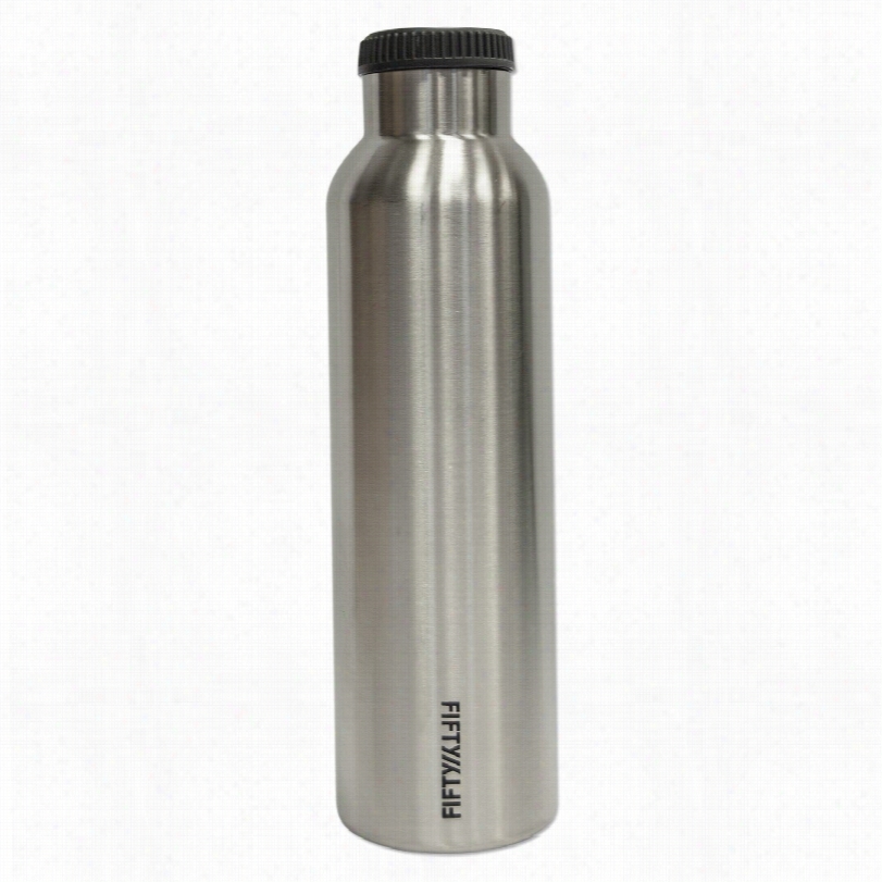 Fiftyfifty V24001ss0 Insulated Wide Mouth Water Bottle (24 Oz.)