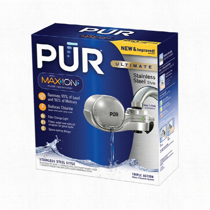 Fm-9000b Pur Advancedplus Water Faucet Filtration Sys Tem