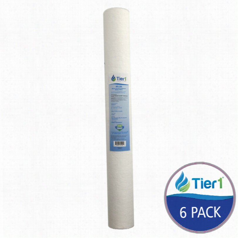 P5-20 Tier1 Whole House Sediment Water Filte R(6-pack)