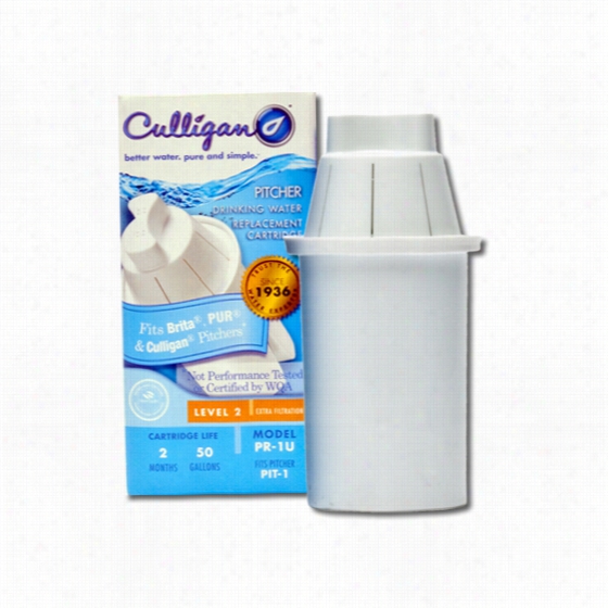 Pr-1u Culligan Universal Water Filter Pitcher Replacement Cartridge