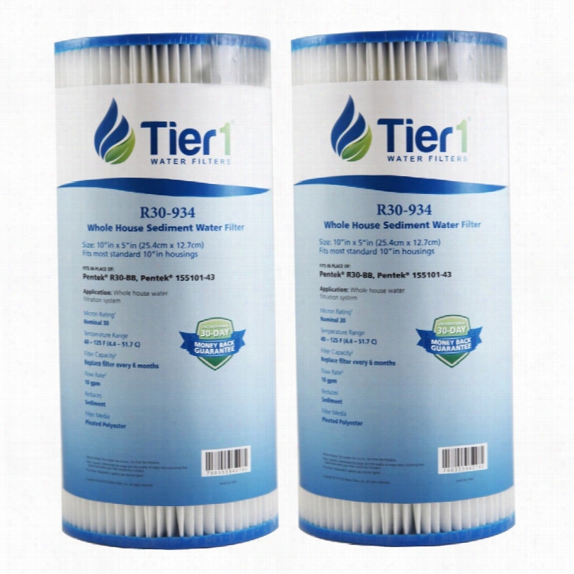 R30bb Peenek Comparable Whole House Irrigate Filter By Tier1 (2-pac K)