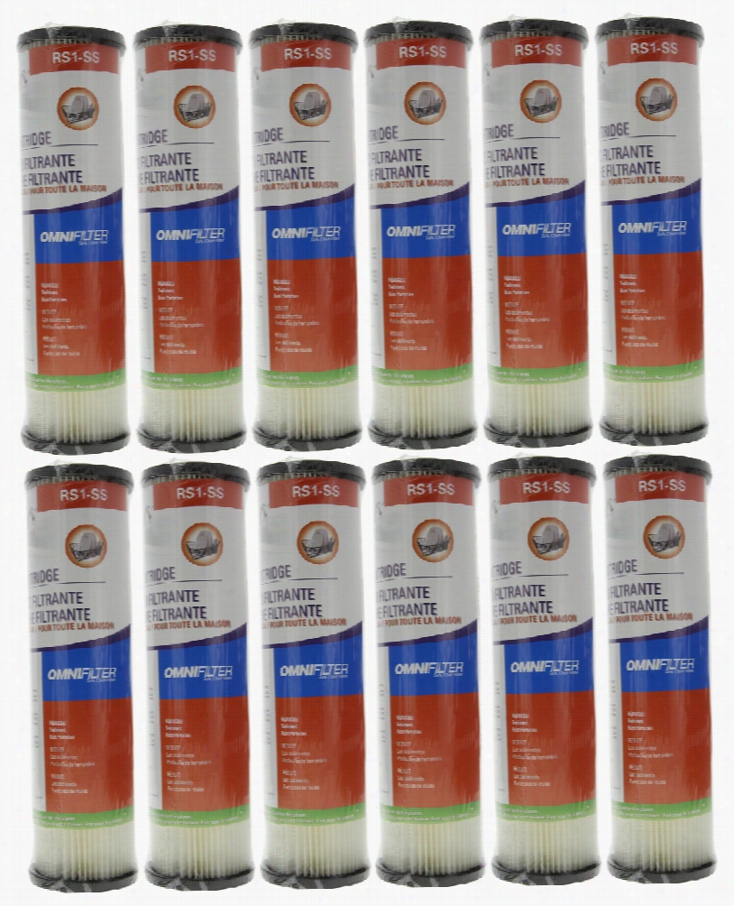 Rs1-ss Ombiifilter Replacemnet Whole House Water Filter Cartrigde (12-pack)