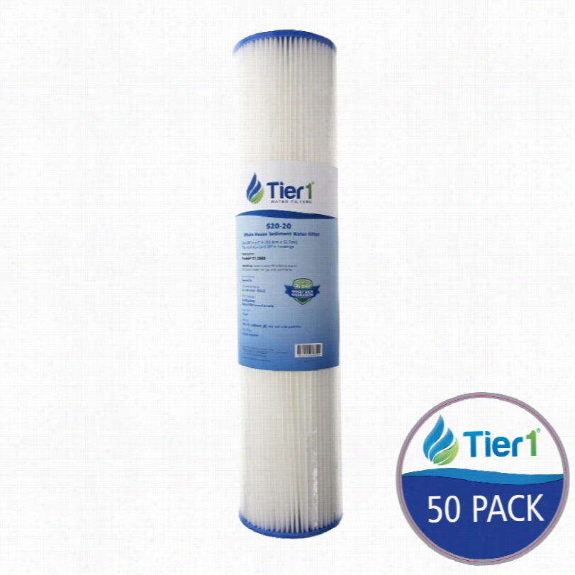 S 1-2bb Pentek Compsrable Whole House Water Filter By Tier1 (50-pack)