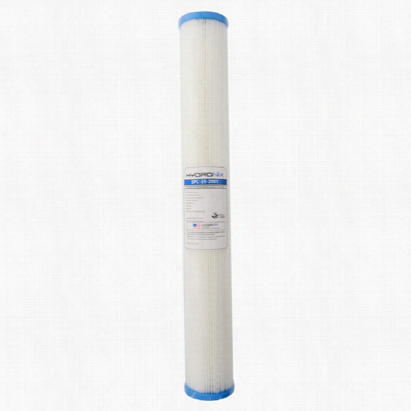 Spc-25-2001 Hydronix Pleated Sediment Water Filter